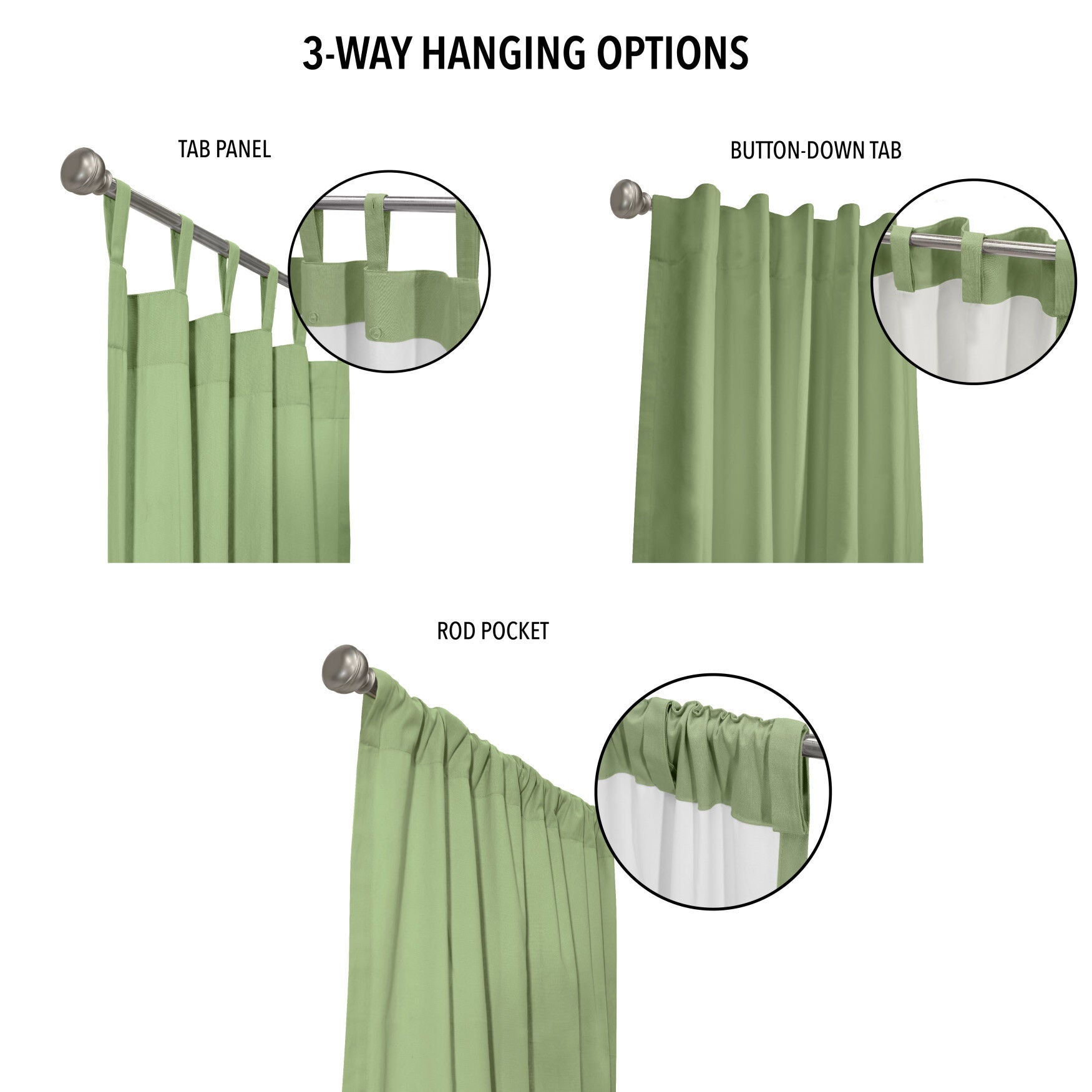Weathermate Topsions Room Darkening Curtain Panel Pair, , alternate image number 28