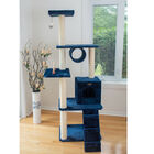 Real Wood 71" Cat Climbing Furniture Tower, , alternate image number null