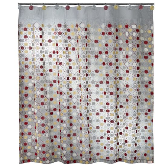 Sedona Shower Curtain, GREY, hi-res image number null