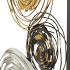 Set Of 2 Black Metal Contemporary Wall Decor, , alternate image number null