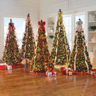 Fully Decorated Pre-Lit 7½' Pop-Up Christmas Tree, , alternate image number 3