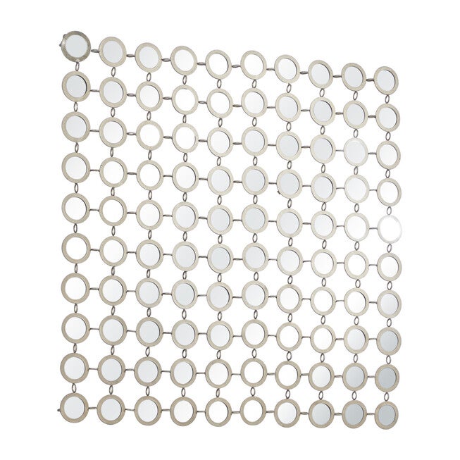 Gold Glam Metal Wall Mirror, , alternate image number null