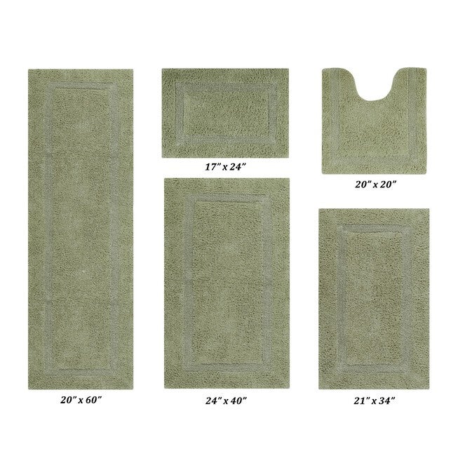 Lux Collectionis 5 Piece Set (17 inches x 24 inches | 20 inches x 20 inches | 21 inches x 34 inches | 24 inches x 40 inches | 20 inches x 60 inches), SAGE, hi-res image number 0