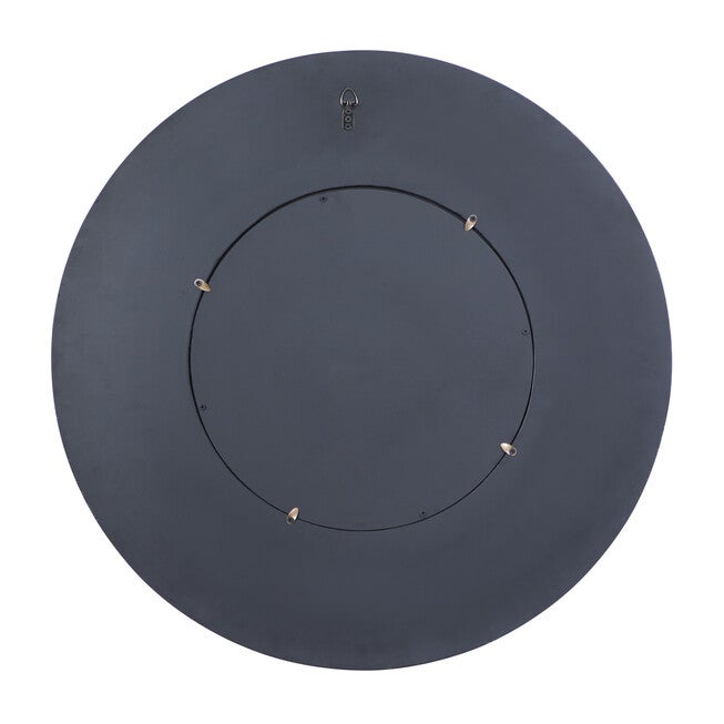 Blue Coastal Wood Wall Mirror, , on-hover image number 1