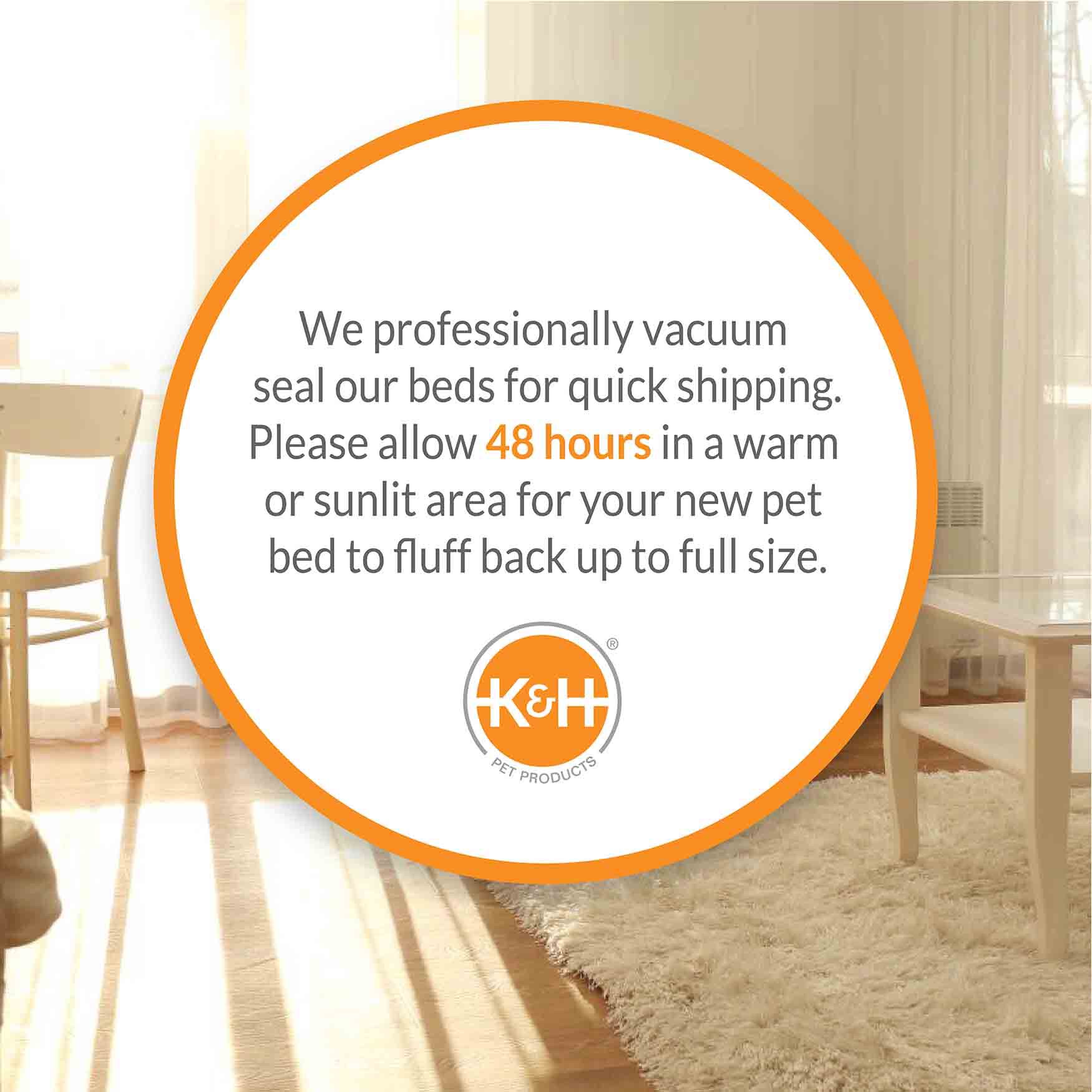 Orthopedic Quilt Top Pet Bed, , alternate image number 4