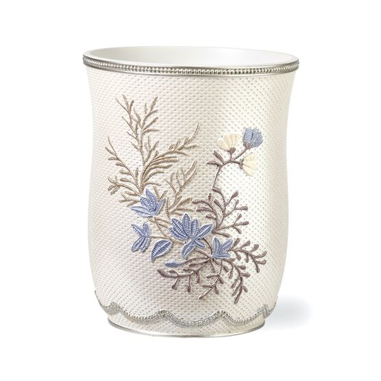 Capri Waste Basket, BEIGE, hi-res image number null