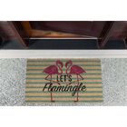 Lets Flamingle Doormat Floor Coverings, , alternate image number null