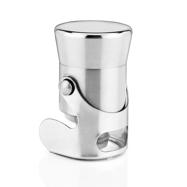 Stainless Steel Heavyweight Champagne Stopper, METALLIC, hi-res image number null