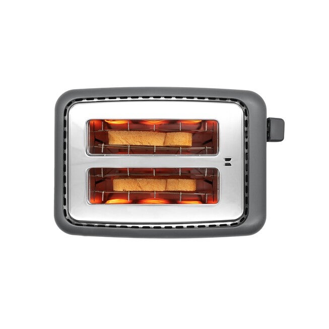Livwell Matte Black 2-Slice Smart Touch Toaster, MATTE BLACK, on-hover image number null