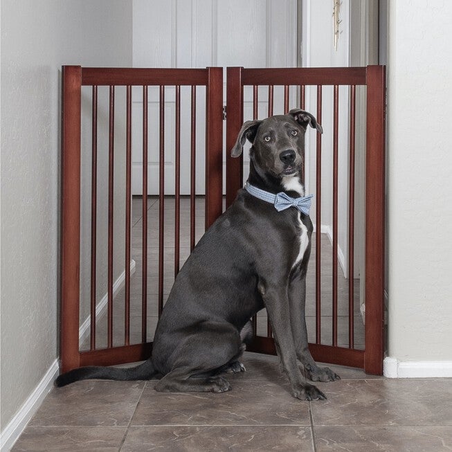 360 Configurable Pet Gate Extension Kit, WALNUT, hi-res image number null