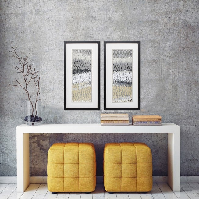 Raindrops Framed Wall Décor, Set Of 2, , on-hover image number 1
