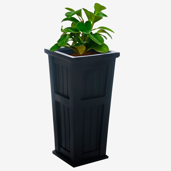 Cape Cod 32" Tall Planter, BLACK, hi-res image number null