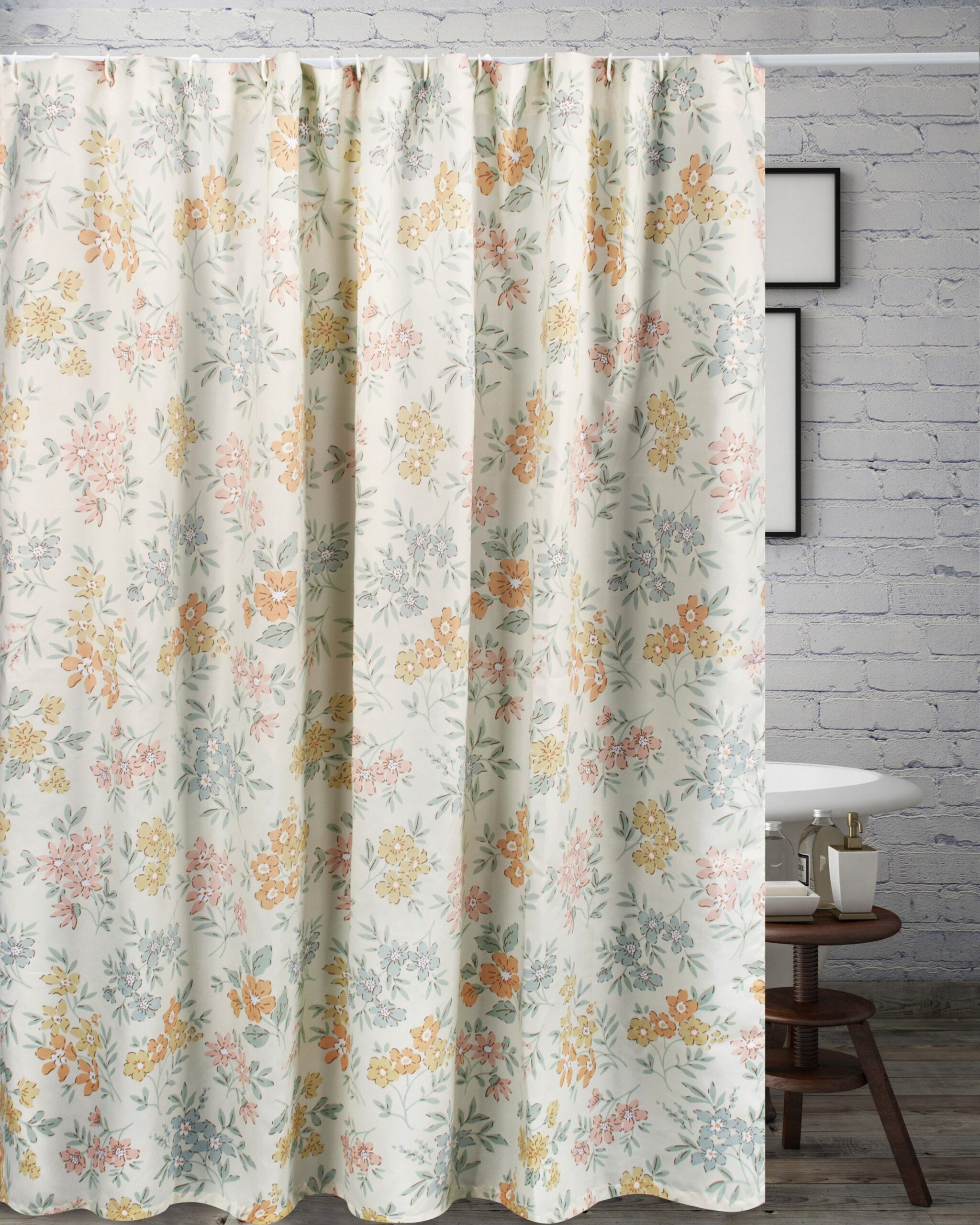 Greenland Home Fashions&trade; Chloe Bath and Shower Curtain, PASTEL, hi-res image number 0