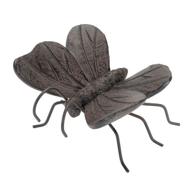 Dragonfly and Butterfly Insect Pot Sitter (Set of 12), BROWN, alternate image number null