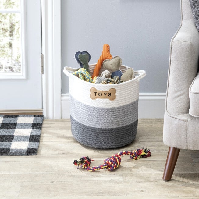 Livra Toy Pet Dog Cat Basket, , on-hover image number 1