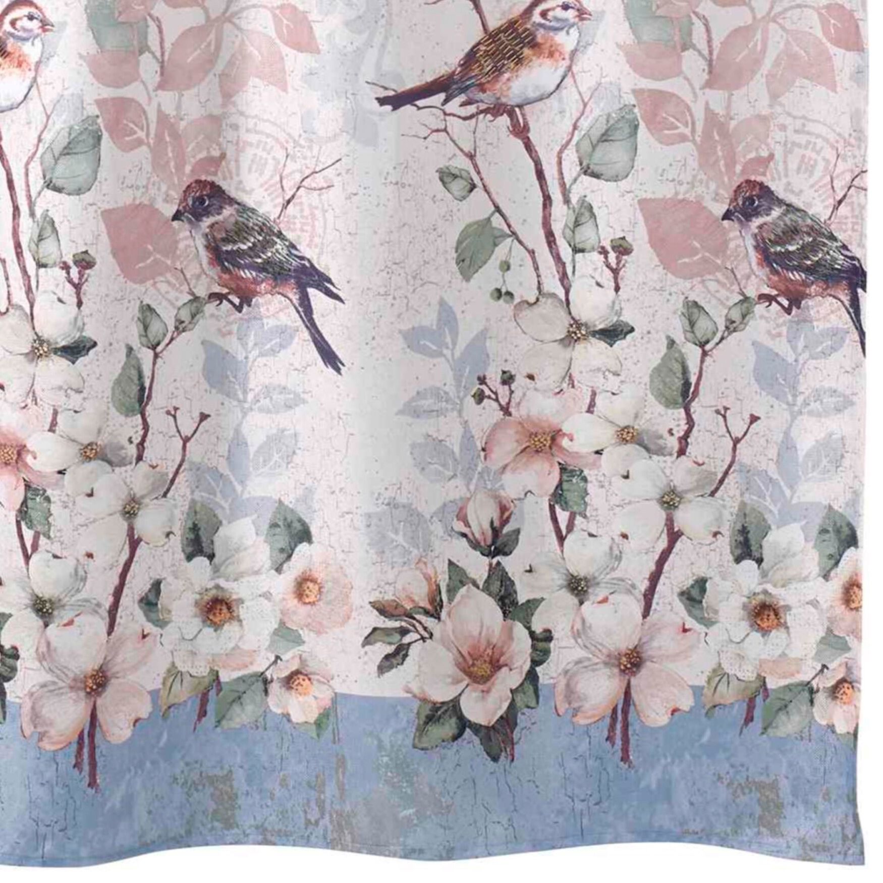 Novelty Shower Curtain, LOVE BIRD, alternate image number 3