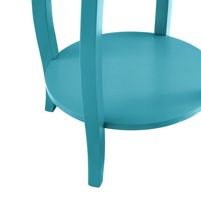 Round Table with Shelf, , alternate image number null