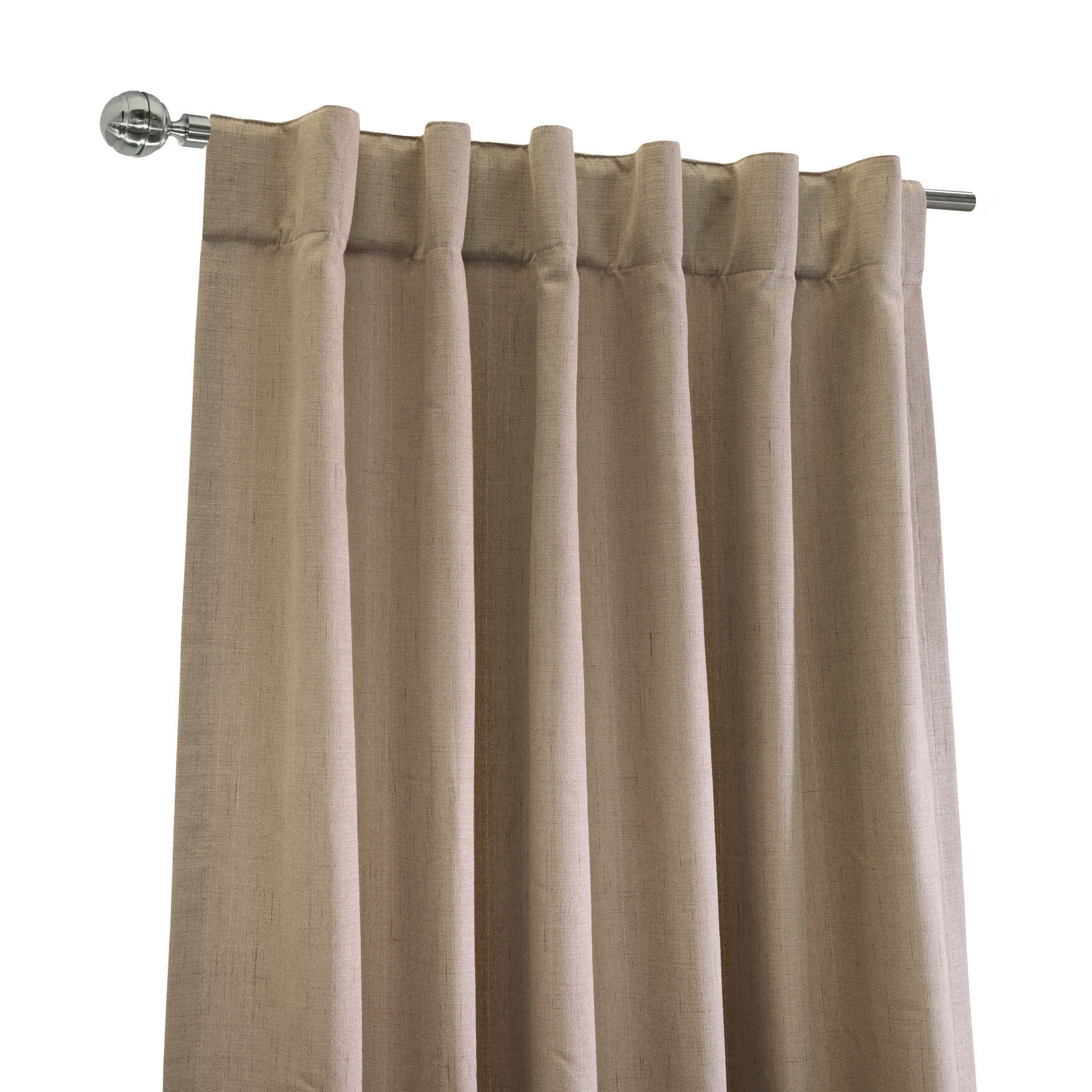 Mulberry Light Filtering Dual Header Curtain Panel, , alternate image number 3