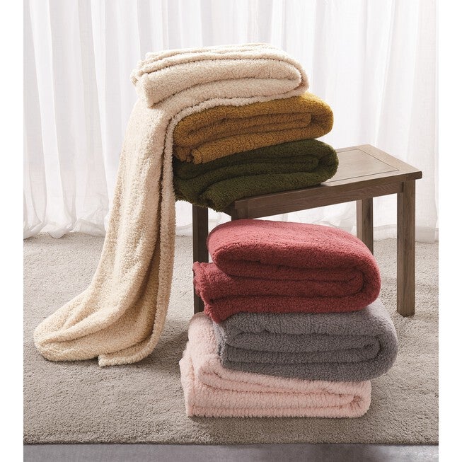 Marshmallow Sherpa Blanket, , on-hover image number null