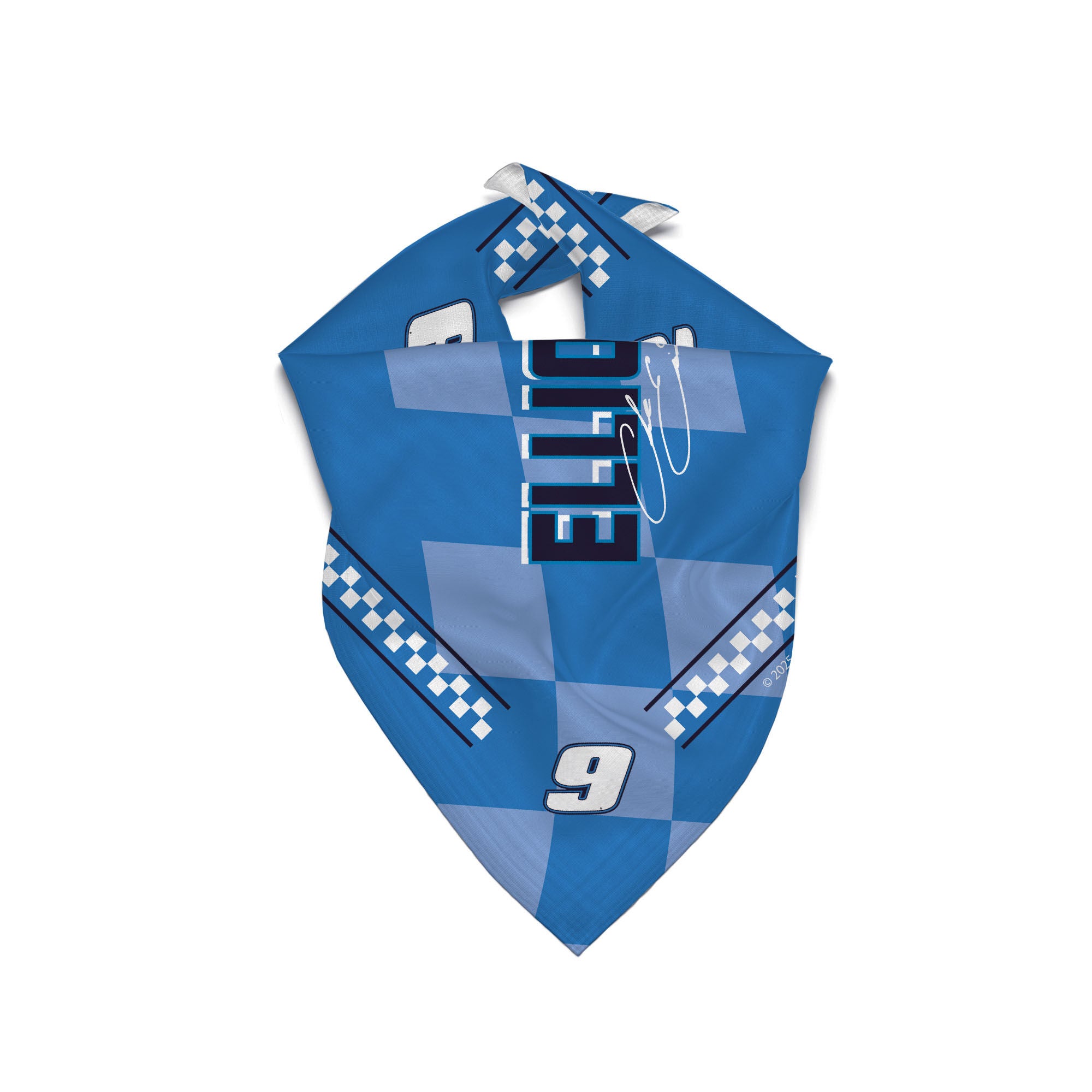 NASCAR Chase Elliot Signed Bandana 12x21 inches, MULTI, on-hover image number 1