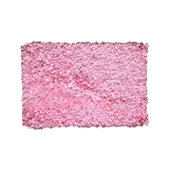 Bella Premium Jersey Shaggy Area Rug, BABY PINK, hi-res image number null