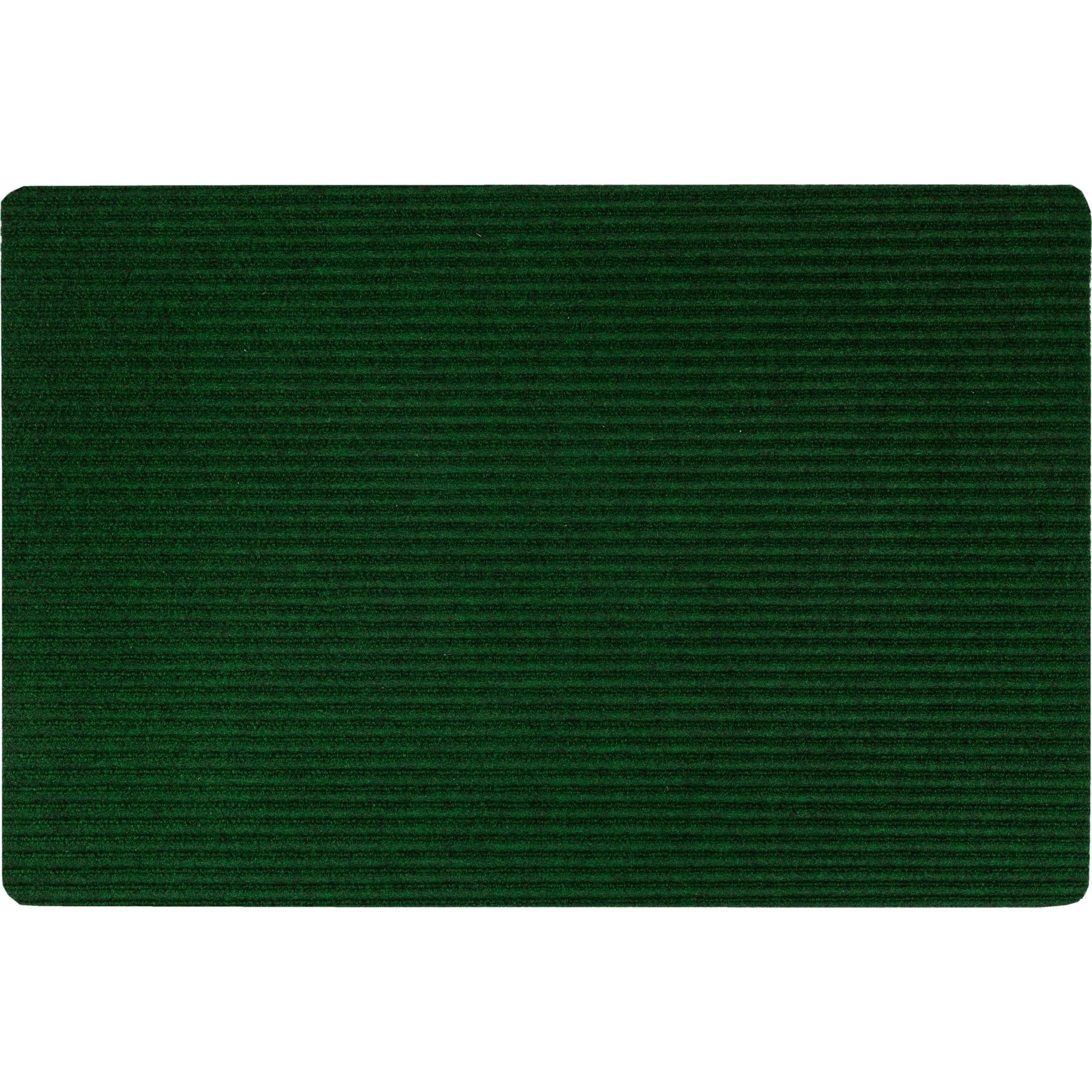 Ribbed Utility Mat Door Mat, GREEN, hi-res image number 0