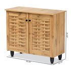 Winda Wood 2-Door Shoe Cabinet Furniture, , alternate image number null