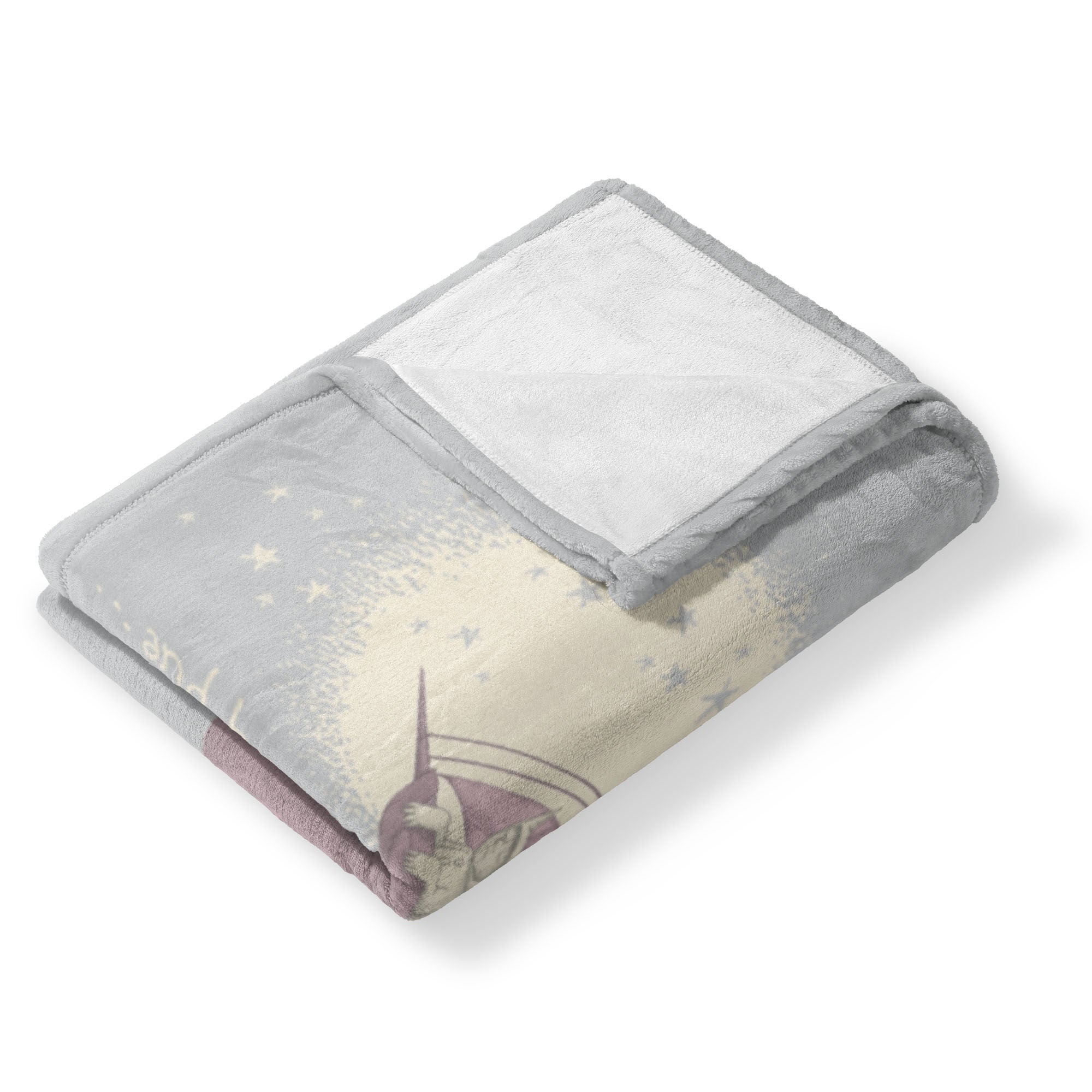 Warner Bros. Where the Wild Things Are He Sailed  Silk Touch Throw Blanket 40x50 Inches, GRAY, alternate image number 3