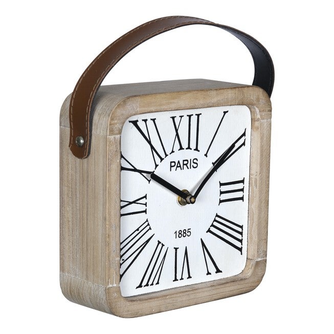 Farmhouse 9.5 inches Dean Table Clock, , alternate image number null