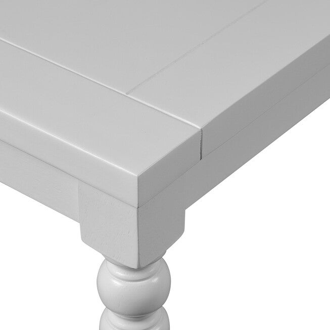 Philippe Dining Bench, White, WHITE, alternate image number null
