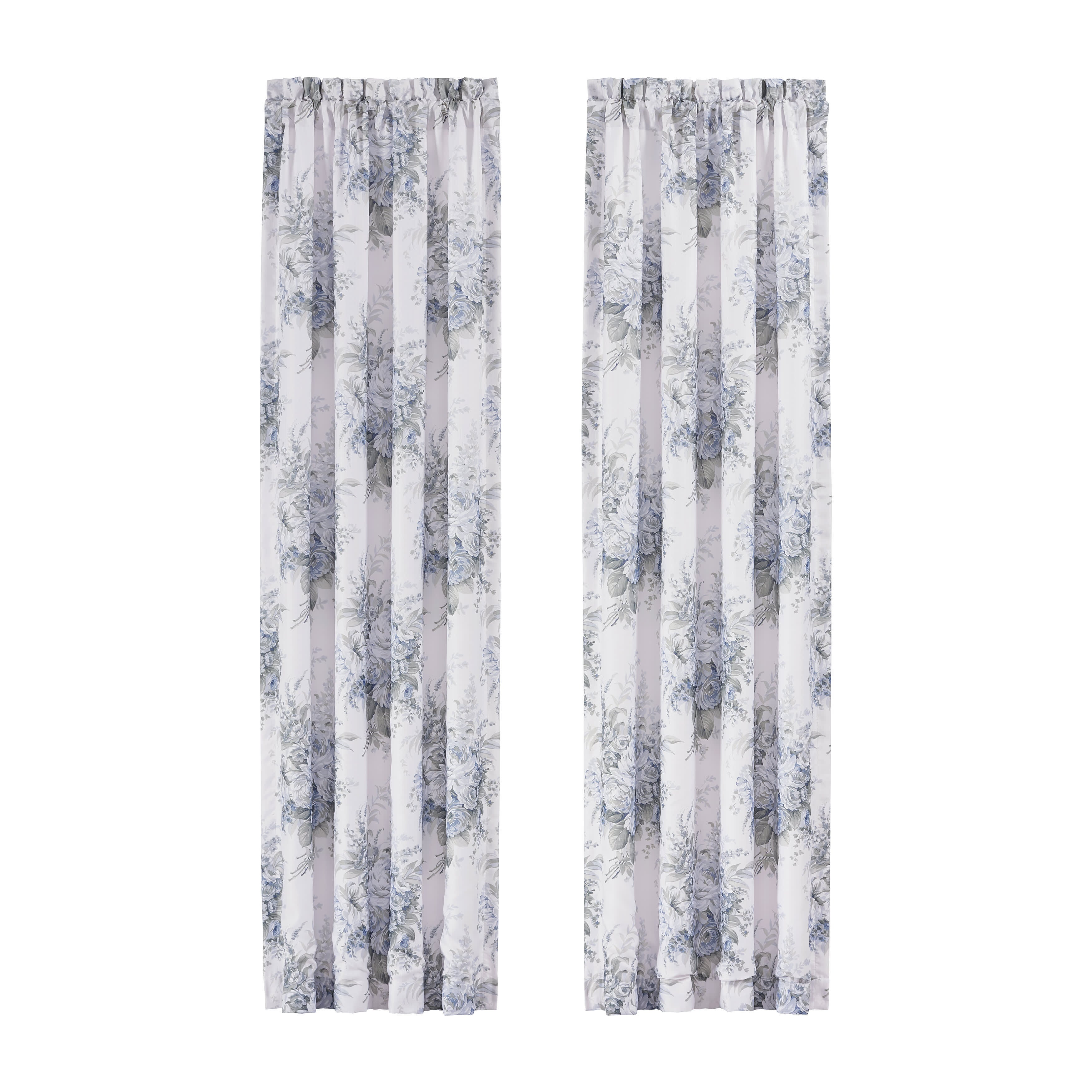 Estelle 84 Inch Window Panel Pair, BLUE, alternate image number null