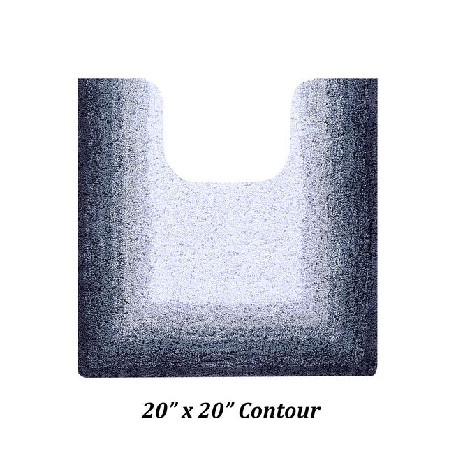 Torrent Bath Mat Rug, 20 inches X 20 inches, GRAY, hi-res image number 0