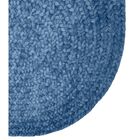 Better Trends Chenille Solid Braid Collection Reversible Indoor Area Utility Rug in Vibrant Colors, Oval, , alternate image number null