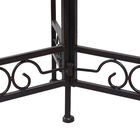 Set Of 3 Brown Metal Traditional Plantstand, , alternate image number null