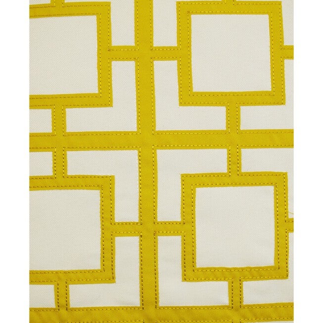 Modern Links Applique 20X20 Indoor Outdoor Decorative Pillow, , alternate image number 5