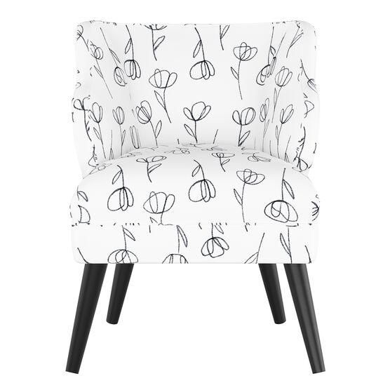 Contoured Tulips Modern Chair, , on-hover image number null