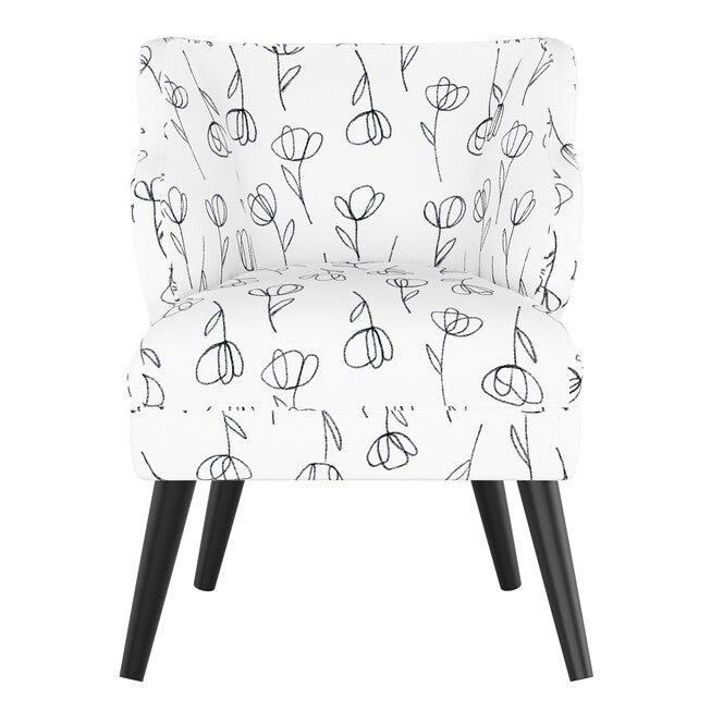 Contoured Tulips Modern Chair, , on-hover image number 1