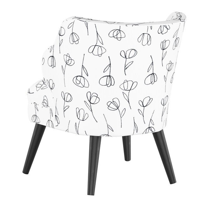 Contoured Tulips Modern Chair, , alternate image number 3