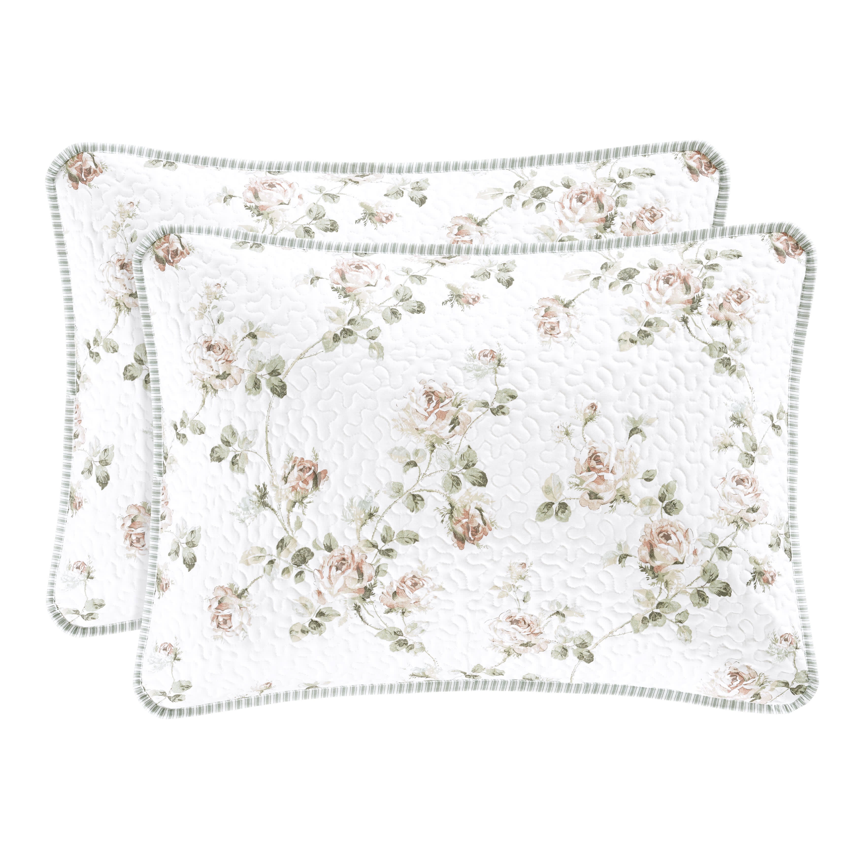 Rialto Sage 3 Piece Quilt Set, SAGE, alternate image number 2