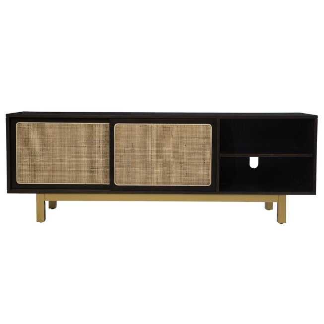 Carondale Sliding Door Media Stand, , on-hover image number 1