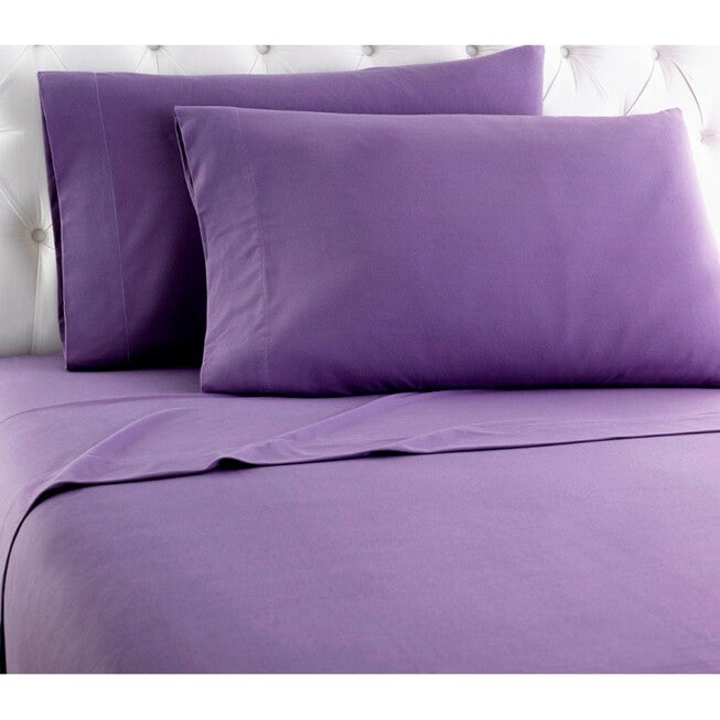 Micro Flannel® Print Sheet Set, PLUM, hi-res image number 0