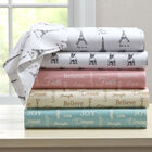 Printed Microfiber Sheet Set, , alternate image number null