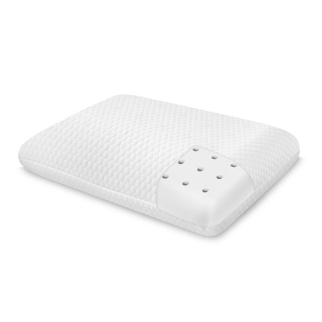 SensorPEDIC Essentials Memory Foam Gusseted Bed Pillow, WHITE, hi-res image number null