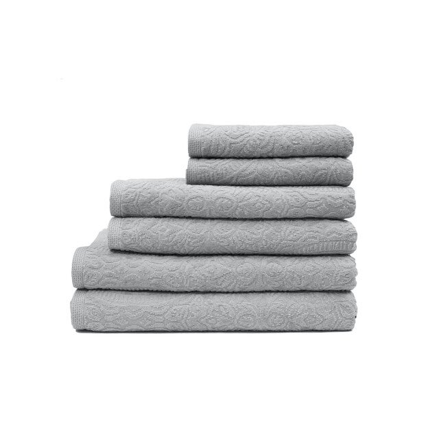 Portofino 6-Pc. Towel Set, PLATINUM, hi-res image number 0