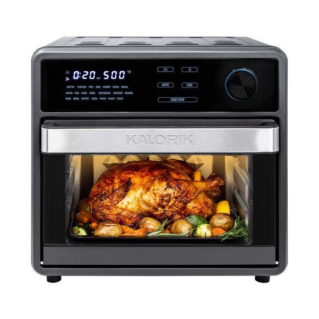 Kalorik MAXX Touch 16 Quart Air Fryer Oven, BLACK, hi-res image number 0