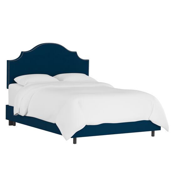 Nail Button Notched Bed, PREMIER NAVY, hi-res image number null