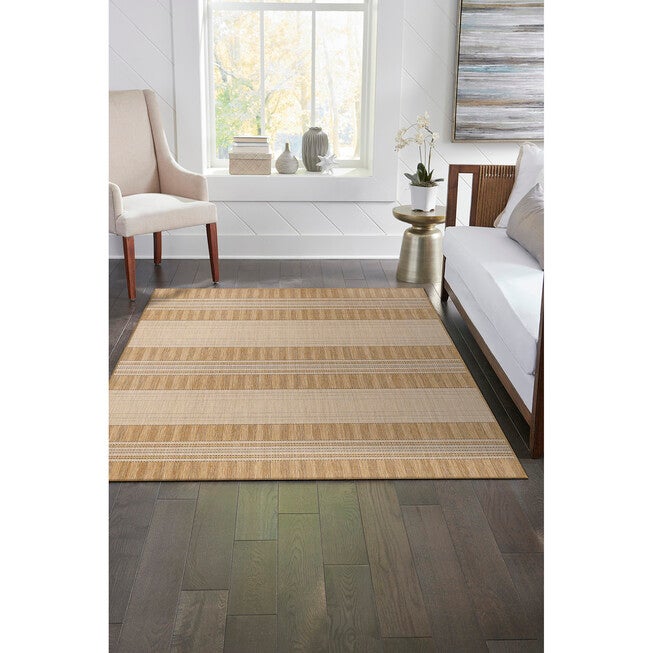 Liora Manne Carmel Stripe Indoor/Outdoor Rug, , alternate image number null
