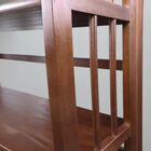 3-Shelf Folding Stackable Bookcase 27.5" Wide-Walnut, , alternate image number null
