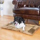 Pet Bed Mat, Dog Crate Soft Pad With Poly Fill Cushion, Large Sage Green, , on-hover image number null