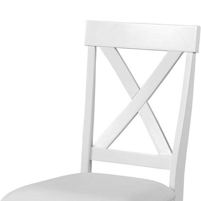 Philippe Dining Chair (Set of 2), Black, WHITE, alternate image number null